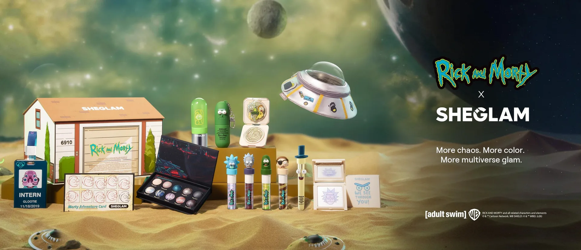 Rick and Morty X SHEGLAM
